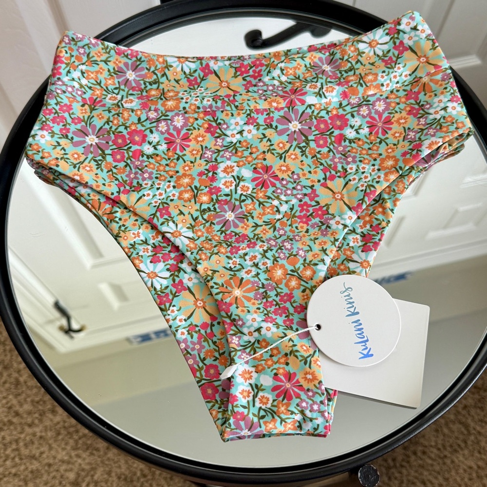 Kulani Kinis Zali Floral High Waist Bikini - Picture 5 of 16